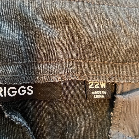 NWT Briggs Hidden Elastic Pants Size 22W - Picture 6 of 7